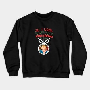 Stray Kids Felix Fan art - All I want for Christmas is Felix Crewneck Sweatshirt
